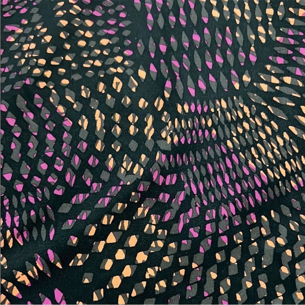 Athleta Vibrant Patterned Cross Back Tank Top - Picture 2 of 7